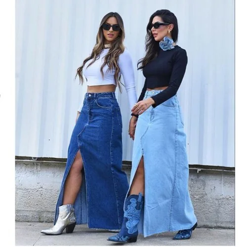 Джинсовые юбки