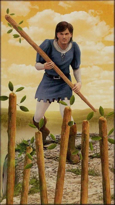 Карта Таро — Семёрка Жезлов!