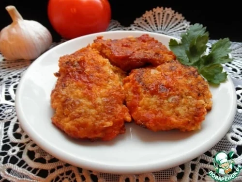 Луковые котлеты