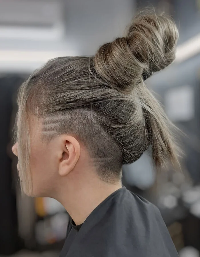 Выбритые виски