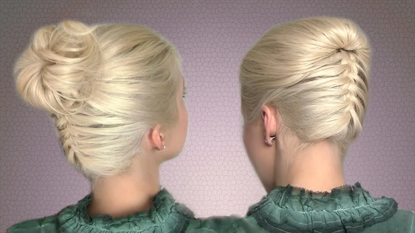 Зачесанный назад хвост