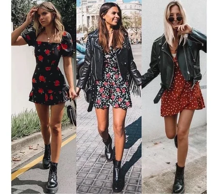 Резкие и дерзкие: как носить грубые ботинки в разных стилях