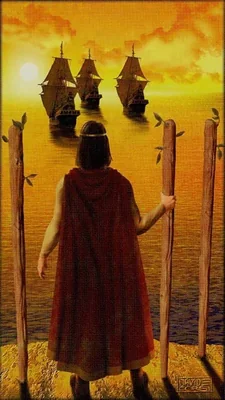 Тройка Жезлов в Таро