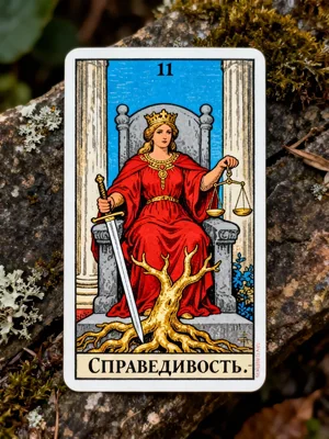 Всё о карте таро Справедливость